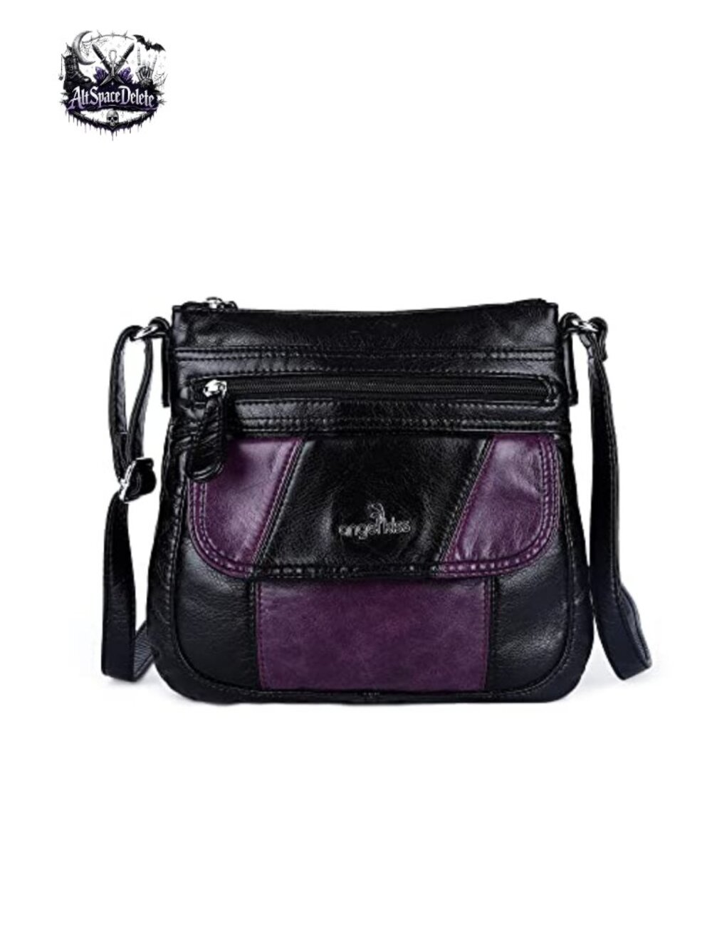 Washed PU Leather Crossbody Hobo Bag Adjustable Strap Small Purse